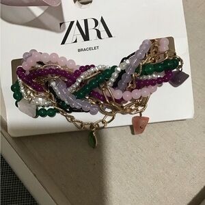 ZARA Multi Color Strand Bracelet.Brand New See All Pics.🌸🌟🌷🌺🦩🦚🌹🌻🪷💐